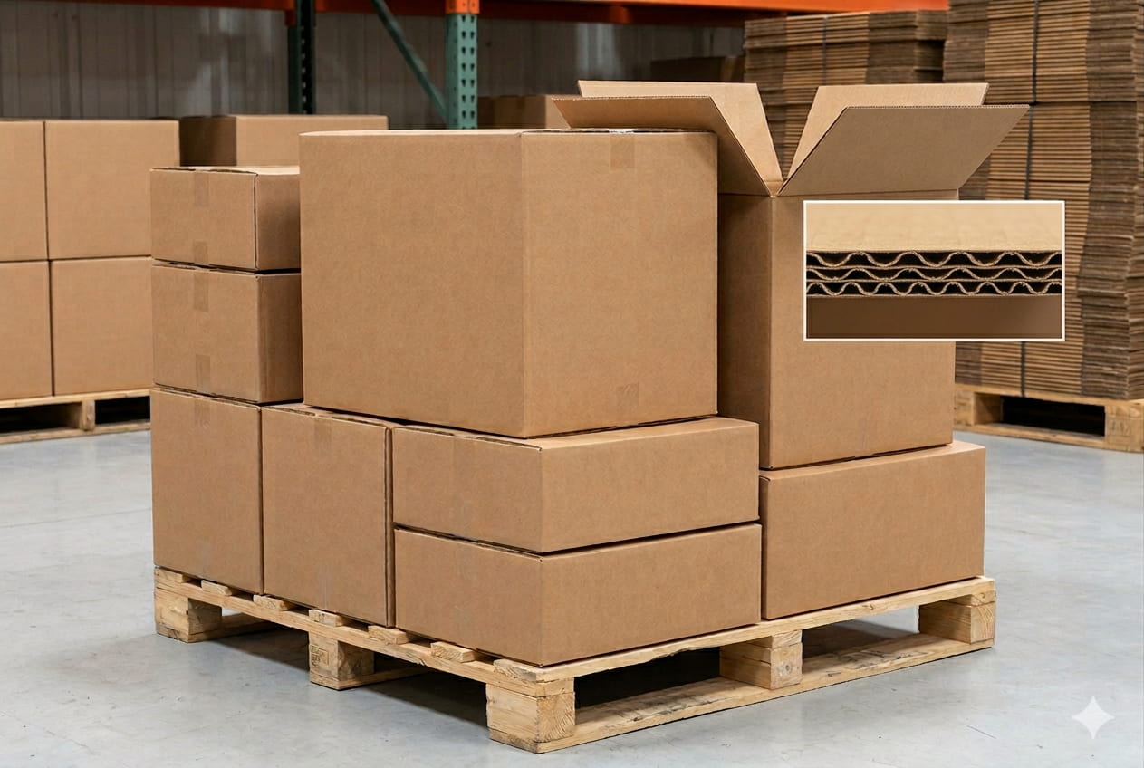5-Ply Heavy Duty Corrugated Boxes – Upackarts Pune