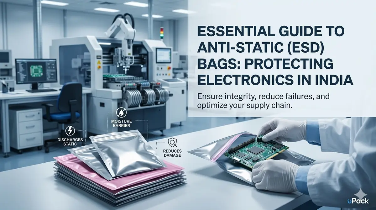 Anti-Static ESD Bags India: Complete Guide for Electronics Manufacturers