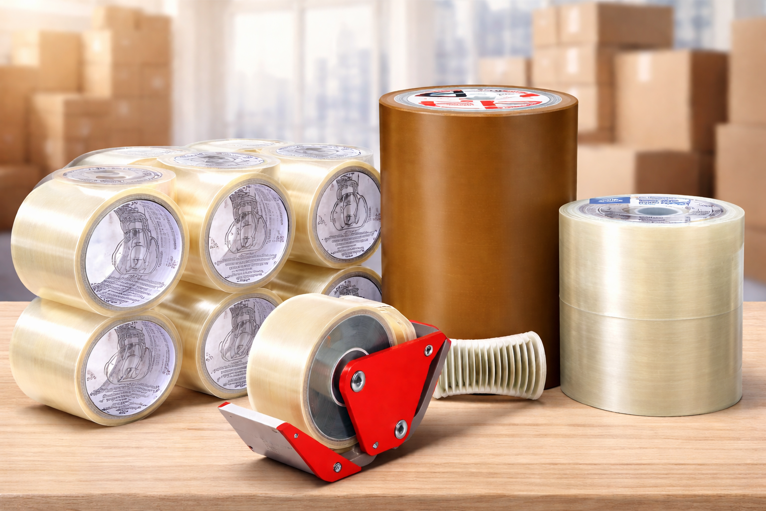 BOPP Packing Tapes – Upackarts Pune