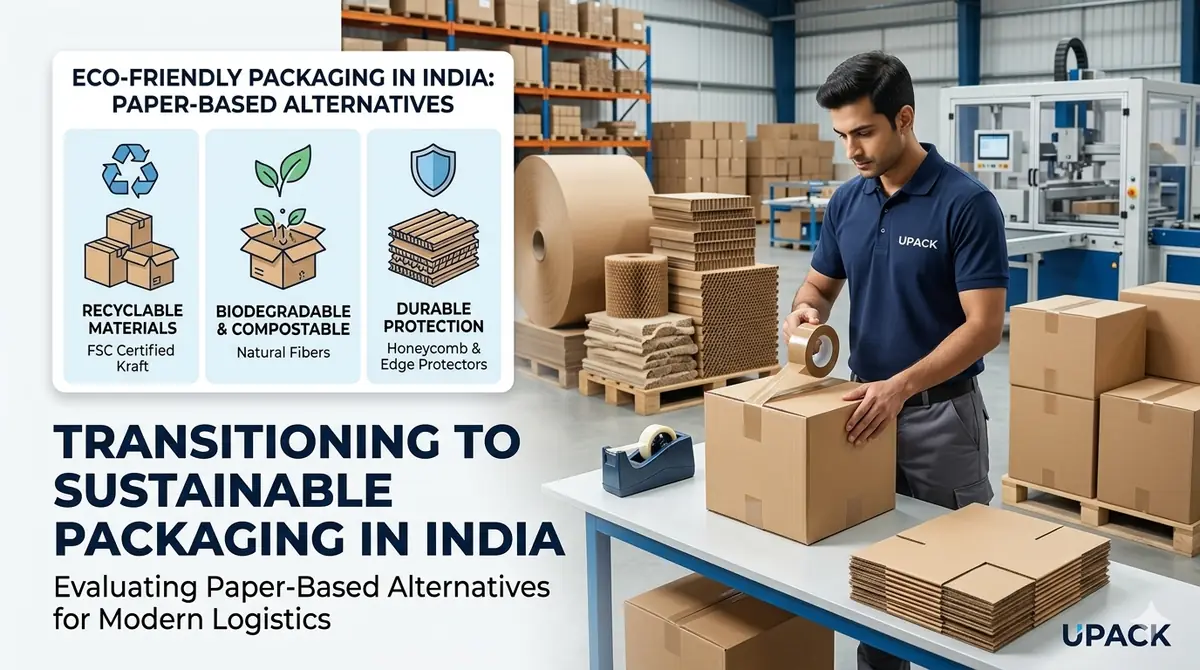 Eco-Friendly Packaging India: Paper-Based Alternatives to Plastic Void Fill