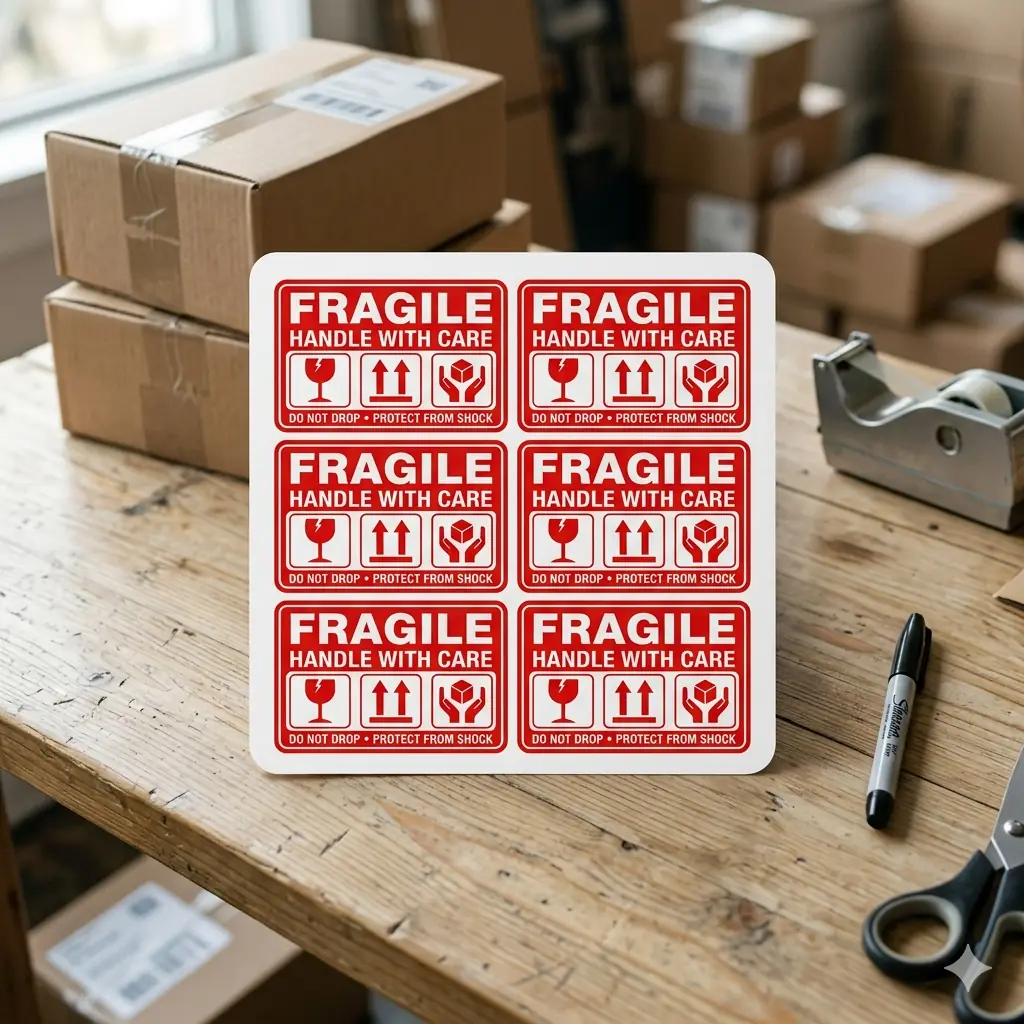 Fragile Handling Stickers supplier in Pune – Upackarts