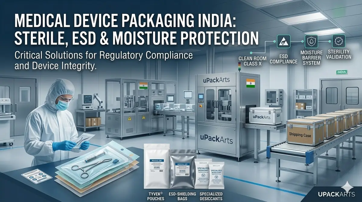 Medical Device Packaging India: ESD, Moisture and Sterility Requirements