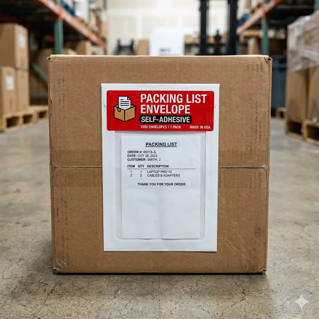 Packing List Envelopes Self-Adhesive supplier in Pune – Upackarts