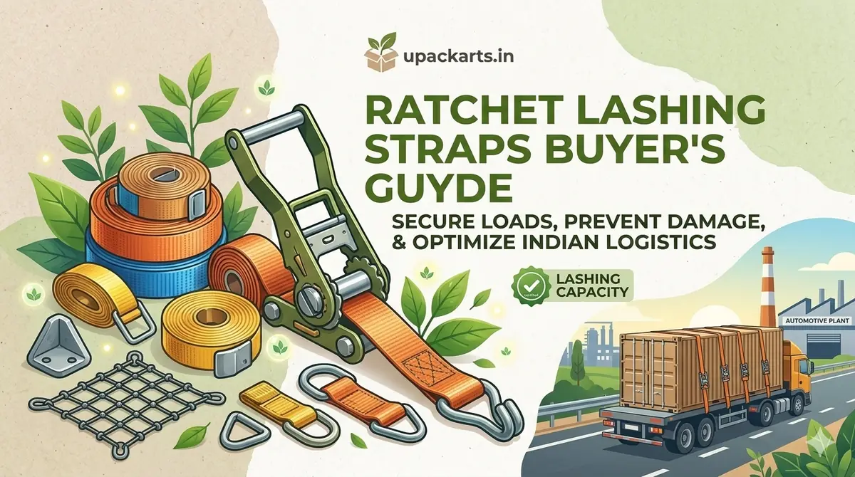 Ratchet Lashing Straps India: Complete Buyer Guide for Truck and Container Use