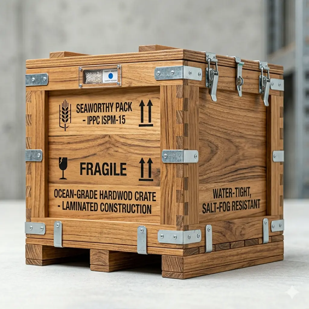 Seaworthy Wooden Packaging – Upackarts Pune