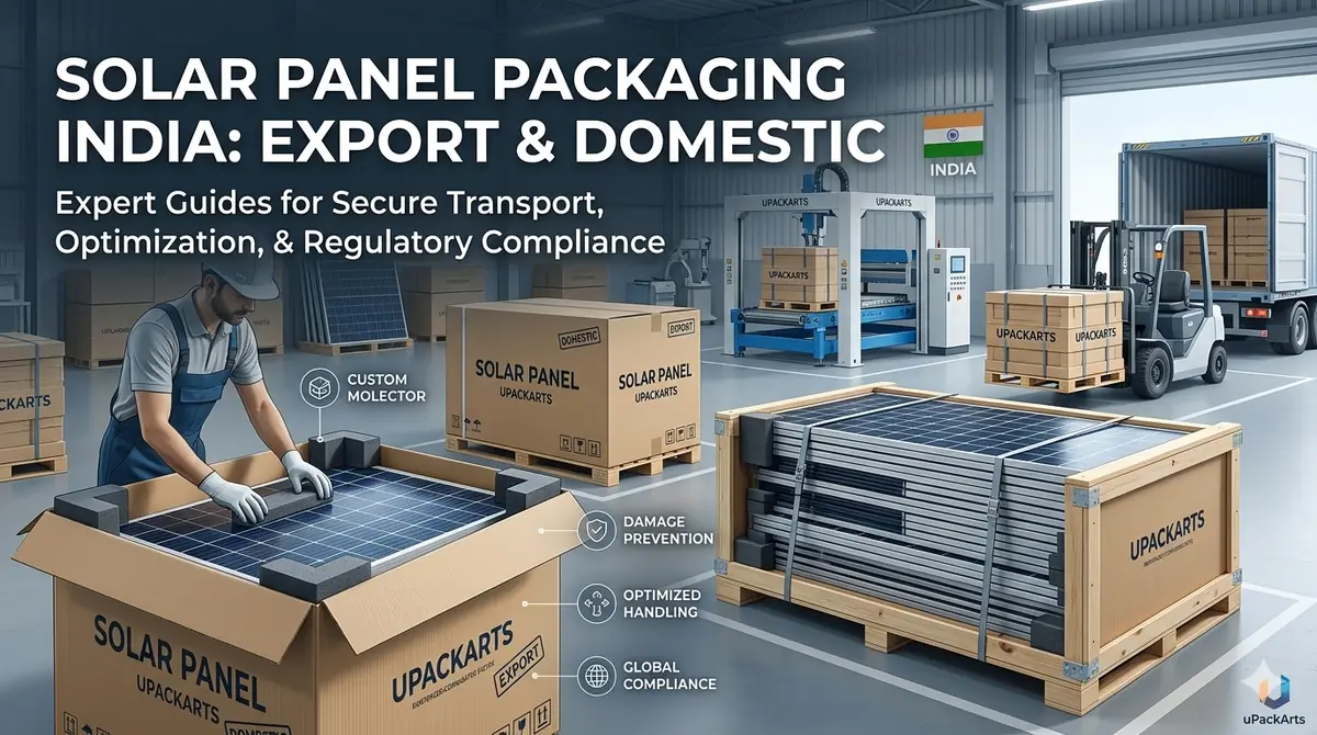 Solar Panel Packaging India: Export and Domestic Shipping Guide