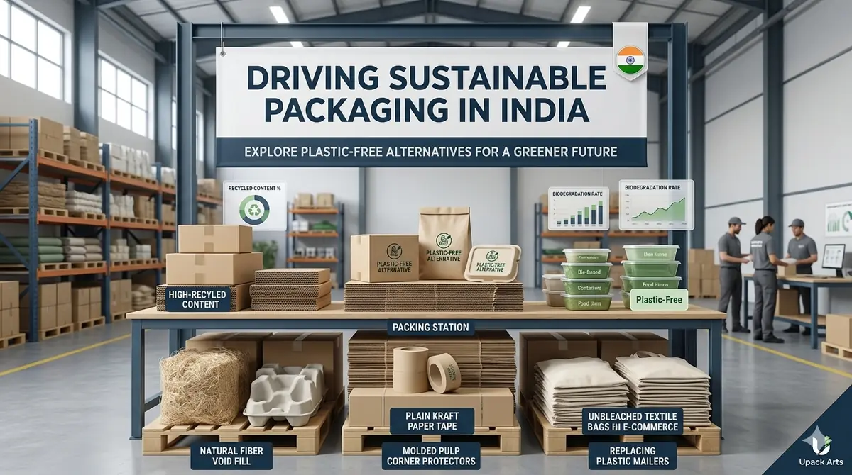 Sustainable Packaging India 2026: Plastic-Free Alternatives That Actually Work