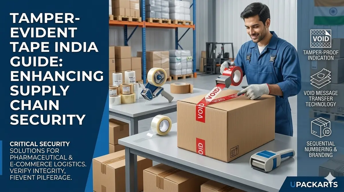 Tamper Evident Tape India: When You Need It and Which Type to Choose