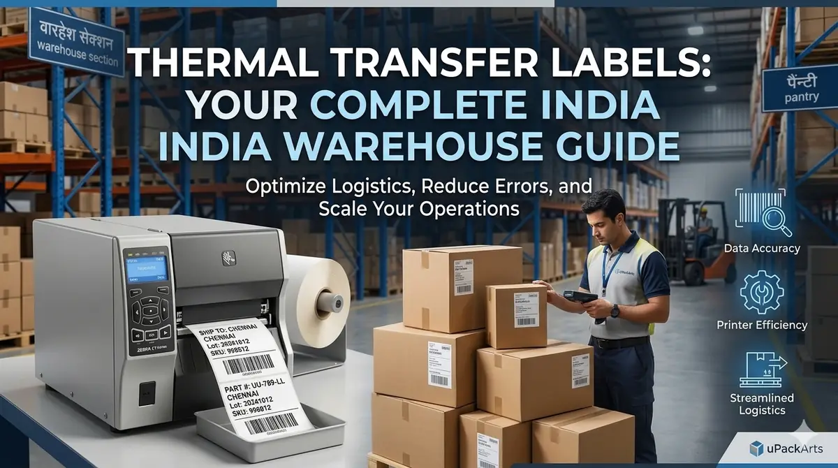 Thermal Transfer Barcode Labels India: Warehouse and Inventory Management Guide